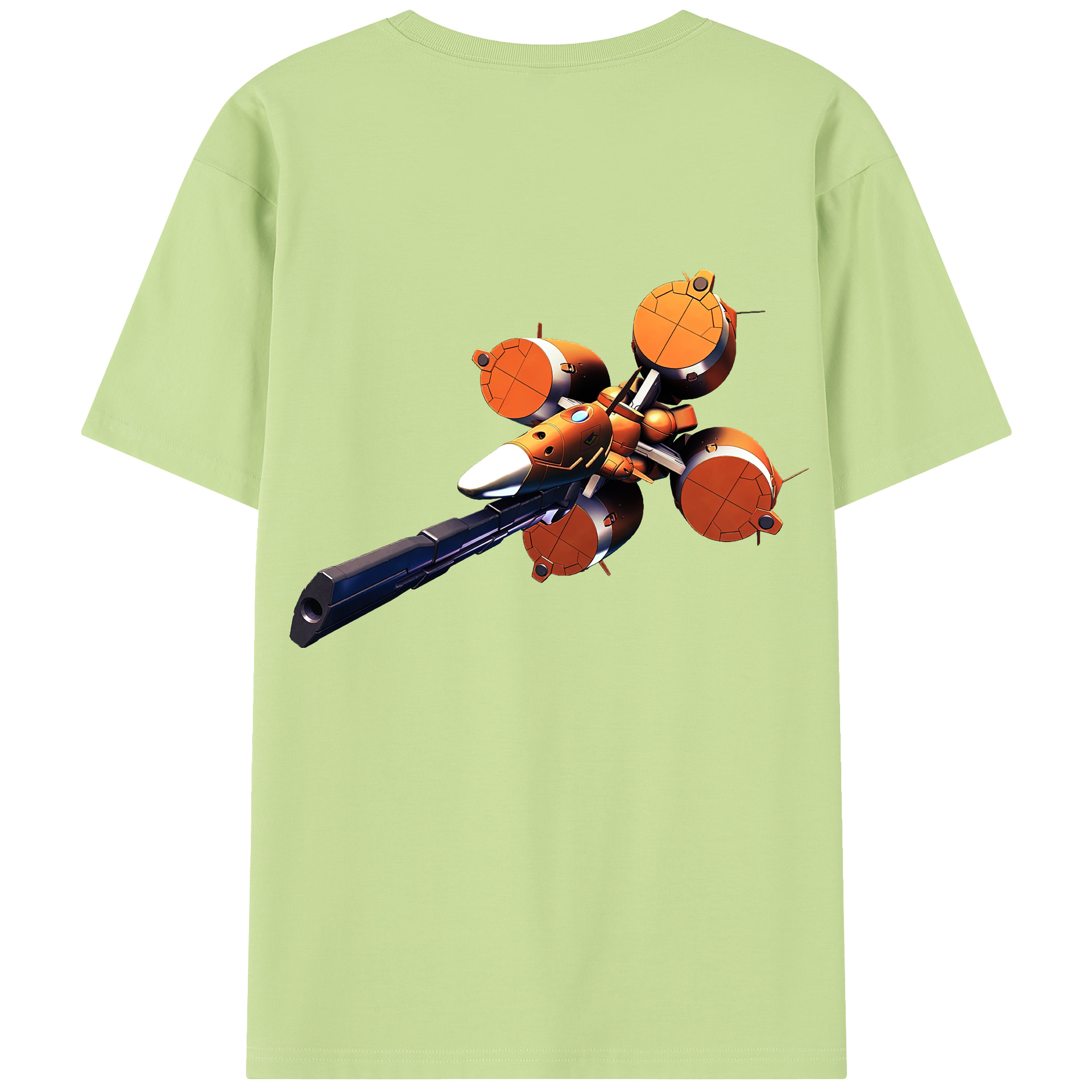 （画像用） 機動戦士ガンダム Mobile Suit Gundam 綿100％半袖Tシャツ（背面プリント）